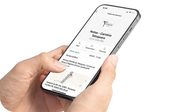 Atendimento do Cartório